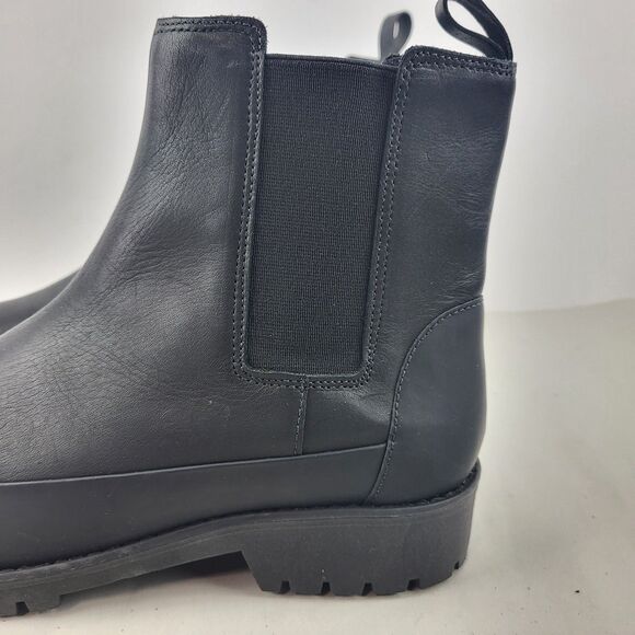 Rebecca Allen The All Weather Fashion Ankle Chelsea Boot Black Size 8.5 - Picture 5 of 12